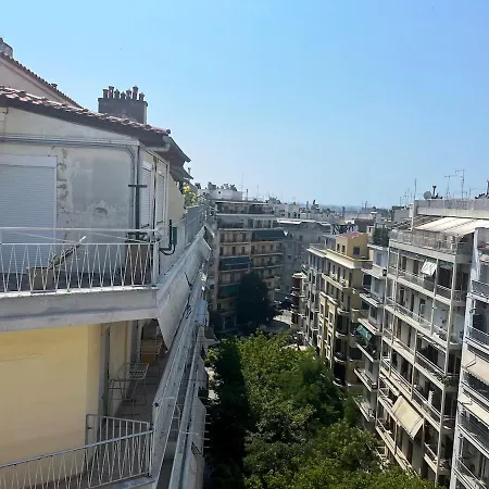 Skyline Balcony δεθ Kamara Sintrivani Апартамент Солун